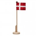 Langkilde & søn - Bordflag i egetræ H30cm