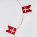 Langkilde & søn - Bordløber m/dannebrogsflag 30x300cm