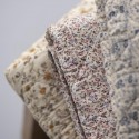 Ib Laursen - Quilt sand m/ rosa og lyseblå blomster