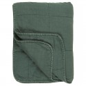 Ib Laursen - Emerald green vintage quilt tæppe