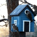 Fuglehus Wildlife Garden - Blå Hytte