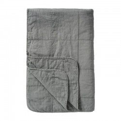 Ib Laursen - Støvblå Vintage Quilt tæppe