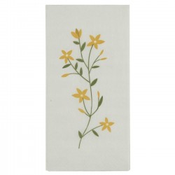 Ib Laursen - Servietter Flora gul blomst