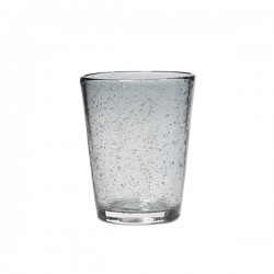 Broste Copenhaden - Vandglas grå-blå m/bobler