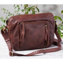 Corium - Brun crossbody taske