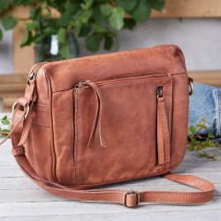 Corium - Cognac crossbody taske