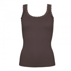Frida rib top m/blonde Noce