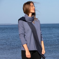 Gorridsen Design - Harmonia tørklæde blues