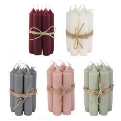 Ib Laursen - 8 stk. farvede bedelys