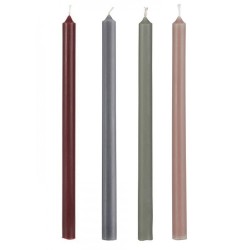 Ib Laursen - 8 stk. farvede kertelys