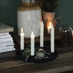 Ib Laursen - Sort adventsstage til 4 lys