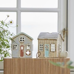 Ib Laursen - Løkken keramik hus til fyrfadslys H10cm
