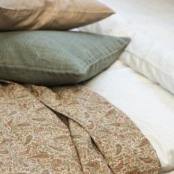 Ib Laursen - Quilt orange paisley
