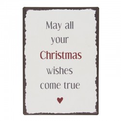 Ib Laursen - Skilt Christmas wishes....