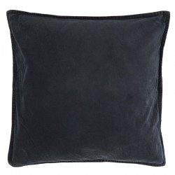 Ib Laursen - Velour pudebetræk Midnight blue