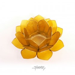 Lotus lysestage - Mørk gul
