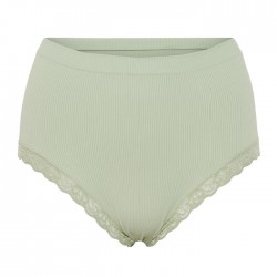 Feline rib midi trusse m/ blonde - Mint