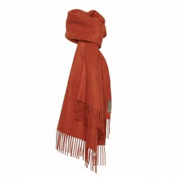 Halstørklæde - Baby alpaca Orange