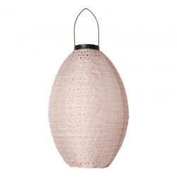 Solcelle lanterne - oval 32x22cm