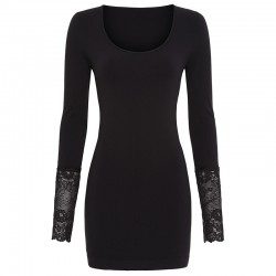 Tim & Simonsen - Mary bluse One plus - sort