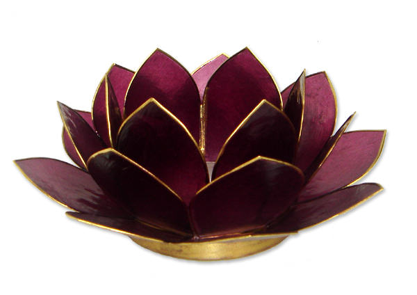 Billede af Lotus lysestage - Blomme