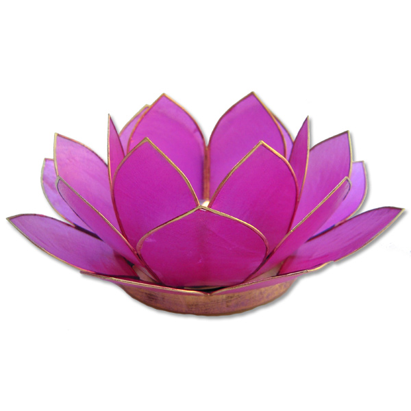 Billede af Lotus lysestage - Pink